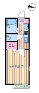 リブレリー春江A【1階】の間取り