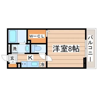 D-room土樋【3階】の間取り