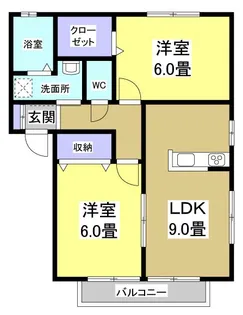 ディアステージ【1階】の間取り
