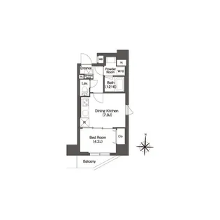 コンフォリア南千住【6階】の間取り