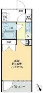 ハウス・エプタ【2階】の間取り