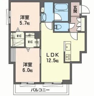 アルボル デ シルエロII(シャーメゾン)【3階】の間取り