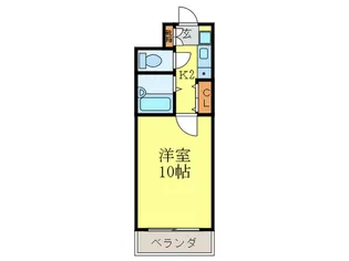 ピラ-ズ御所西【1階】の間取り