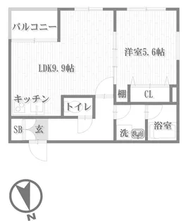 IOMスクエアー【1階】の間取り