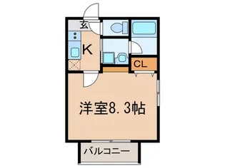 アップルコート本郷【4階】の間取り