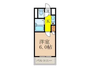 第3国本エレガンス新大阪【3階】の間取り