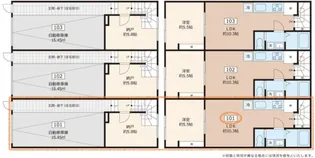 Walea hale 南増尾の間取り