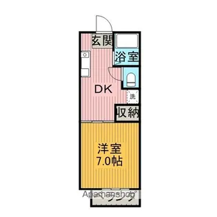 スリーS【2階】の間取り