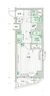 パークウェル文京千石【3階】の間取り
