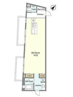 コージーコート中目黒【3階】の間取り
