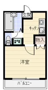 ウインビュ本牧【1階】の間取り