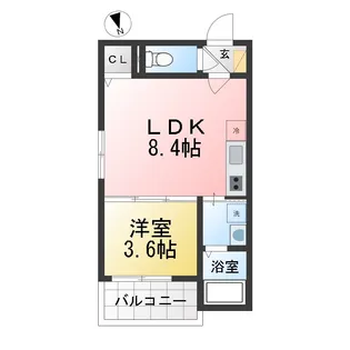 リブラ【2階】の間取り
