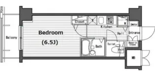 ガラ・グランディ中野【6階】の間取り