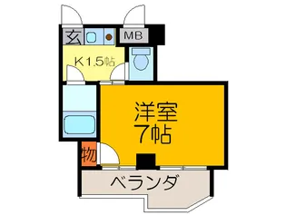 エンゼルハイツ小阪本町【4階】の間取り
