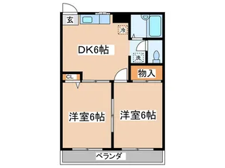 パレアルフヘイム【4階】の間取り