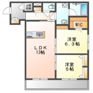 Sha Maison Grandir Takahama【1階】の間取り