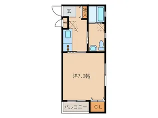 MIRAIE長田【3階】の間取り