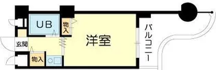 明石ヤングパレス【2階】の間取り