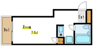 ピュアライフ南砂【5階】の間取り