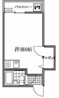 セゾン・デ・ドモン【2階】の間取り