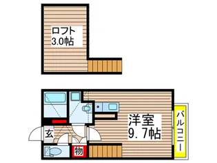 フェーニクス【2階】の間取り