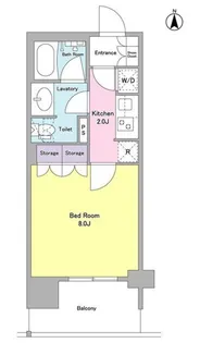 ラクラス目白【11階】の間取り