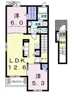 ピエナ I【2階】の間取り