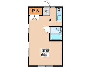 パ-ルハウス【1階】の間取り