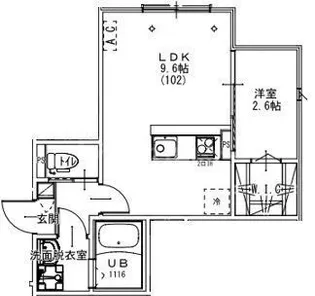 KEIAI RESIDENCE 元山II【2階】の間取り
