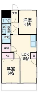 エイコウビル【3階】の間取り
