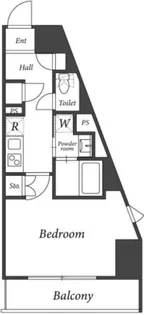 リージア西新宿【11階】の間取り