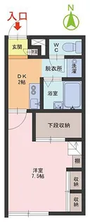 ルミエール【2階】の間取り