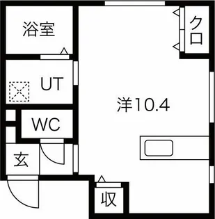 アルカディア手稲パークサイド【5階】の間取り