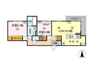 Nap【3階】の間取り