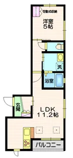 シュヴァル新宿【3階】の間取り