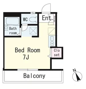 グリーンリーフ東戸塚【3階】の間取り