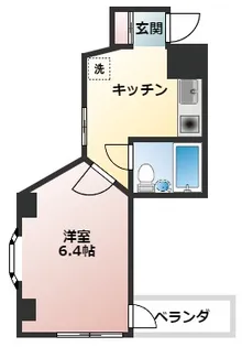 エフティ・ハイム【6階】の間取り