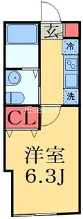 VAU house蘇我(ヴァウハウス)【2階】の間取り