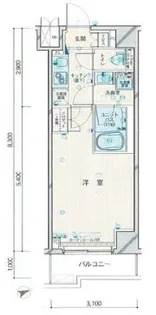ルーブル川崎矢向【5階】の間取り