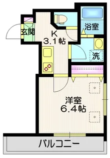 La branche【2階】の間取り