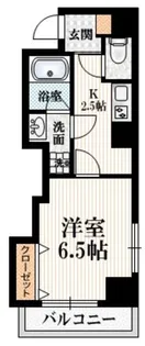 ラ・メール ドゥ シエル【7階】の間取り