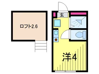 ル・ブリストル・カルハ【1階】の間取り