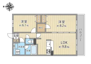 URBAN SQUARE【1階】の間取り