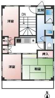 グランデ十条【2階】の間取り