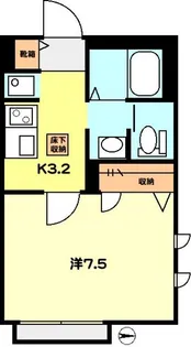 ベルドミール【2階】の間取り