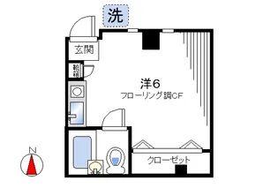 FAIRY HOUSE【1階】の間取り