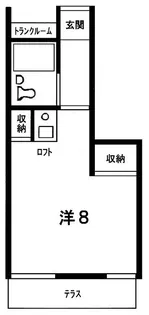 レイクサイド石神井【1階】の間取り