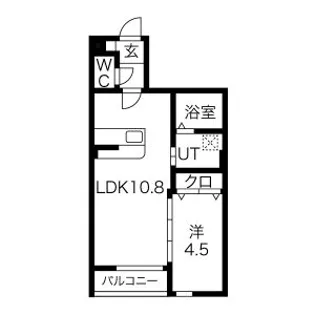 Avanti(アヴァンティ・古川)【1階】の間取り