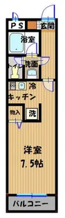 シェルブール【2階】の間取り