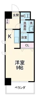 レジデンス新瀬戸【7階】の間取り
